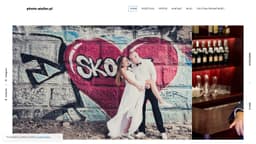 Podgląd strony internetowej fotografa