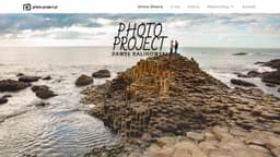 Preview of the photographer's website