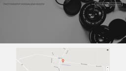 Preview of the photographer's website