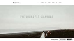 Preview of the photographer's website