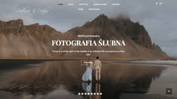 Preview of the photographer's website