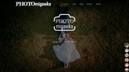 Preview of the photographer's website
