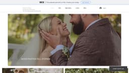Preview of the photographer's website