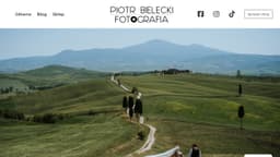 Preview of the photographer's website