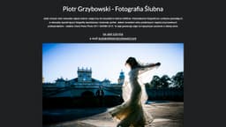 Podgląd strony internetowej fotografa