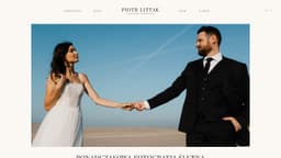 Preview of the photographer's website