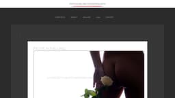 Preview of the photographer's website