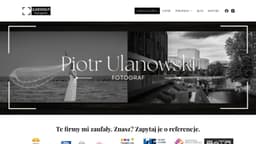 Preview of the photographer's website