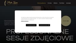 Podgląd strony internetowej fotografa