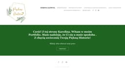 Preview of the photographer's website
