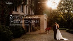 Preview of the photographer's website