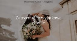 Preview of the photographer's website