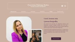 Podgląd strony internetowej fotografa