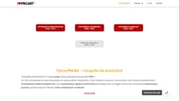 Preview of the photographer's website