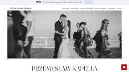 Preview of the photographer's website