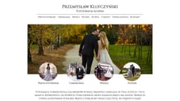 Podgląd strony internetowej fotografa