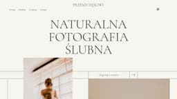 Preview of the photographer's website