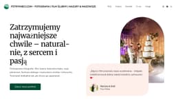 Preview of the photographer's website