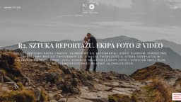 Podgląd strony internetowej fotografa