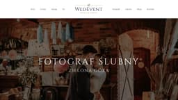 Preview of the photographer's website