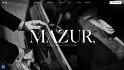 Preview of the photographer's website