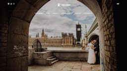 Preview of the photographer's website