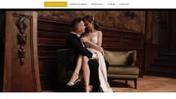 Preview of the photographer's website