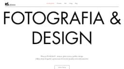 Preview of the photographer's website
