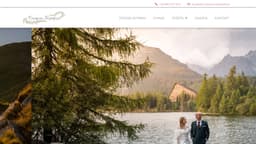 Preview of the photographer's website