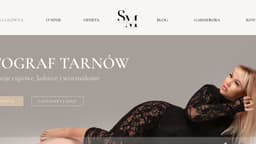 Preview of the photographer's website