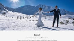 Preview of the photographer's website