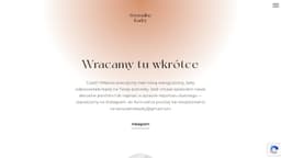 Podgląd strony internetowej fotografa
