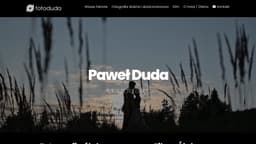 Preview of the photographer's website