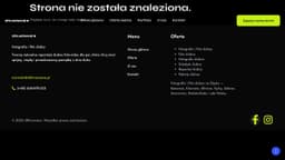 Preview of the photographer's website