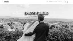 Preview of the photographer's website
