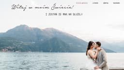 Preview of the photographer's website