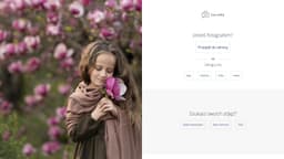 Preview of the photographer's website