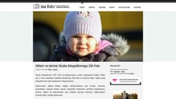 Preview of the photographer's website