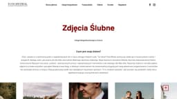 Preview of the photographer's website