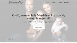 Preview of the photographer's website