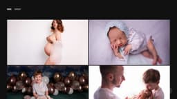Preview of the photographer's website