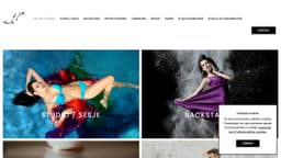Preview of the photographer's website