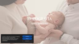 Preview of the photographer's website