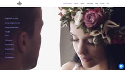 Preview of the photographer's website