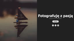 Preview of the photographer's website