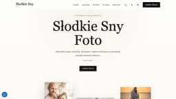 Preview of the photographer's website