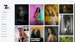 Preview of the photographer's website