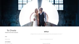 Preview of the photographer's website
