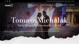 Preview of the photographer's website