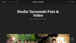 Preview of the photographer's website